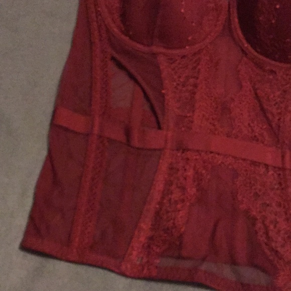 Victoria’s Secret Very Sexy Red Bustier 34C NWT - Picture 2 of 5